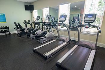 Cardio equipment at hawthorne at murrayville in wilmington, nc